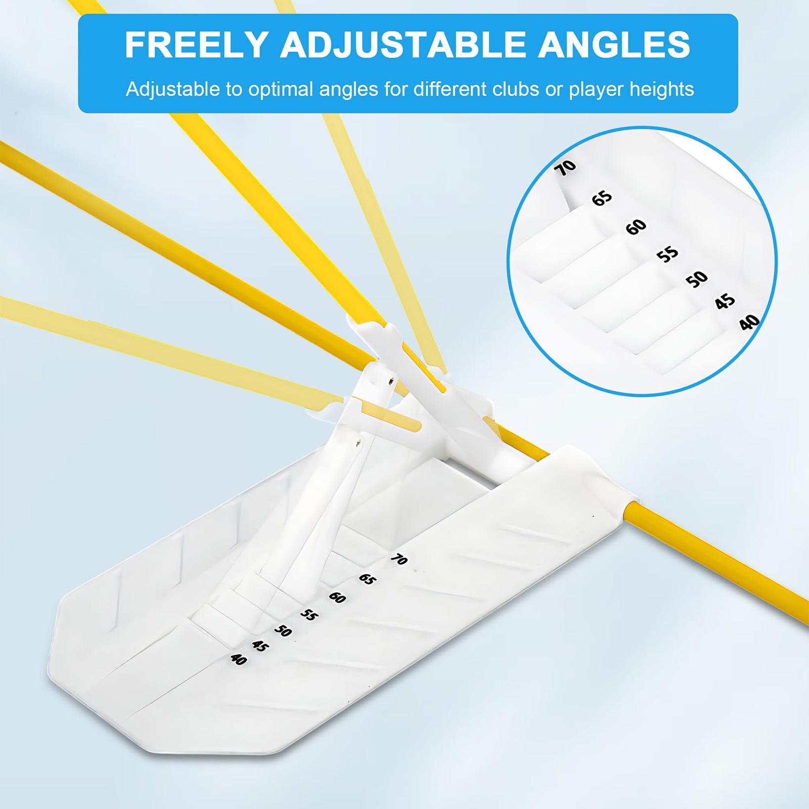 Alignment Stick Set - Alat Latihan Ayunan Golf yang Dapat