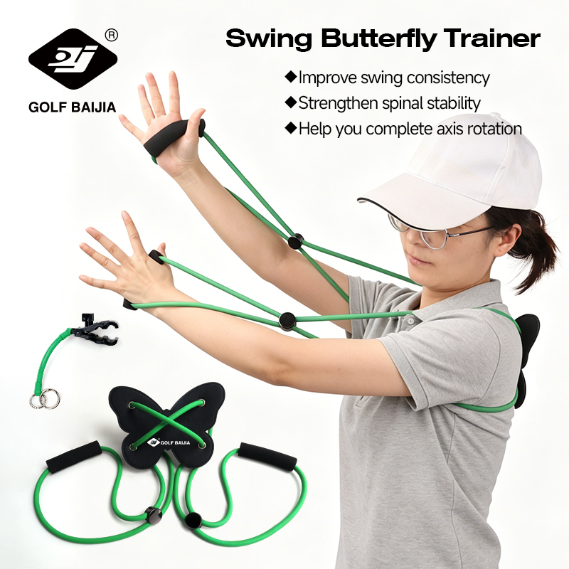 Alignment Stick Set - Alat Pelatih Ayunan Golf Swinging Butterfly,