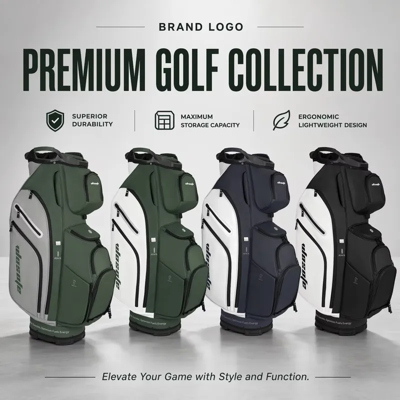 Golf Bag Stand Cart - Tas Golf Wosofe 14 Way, Tas