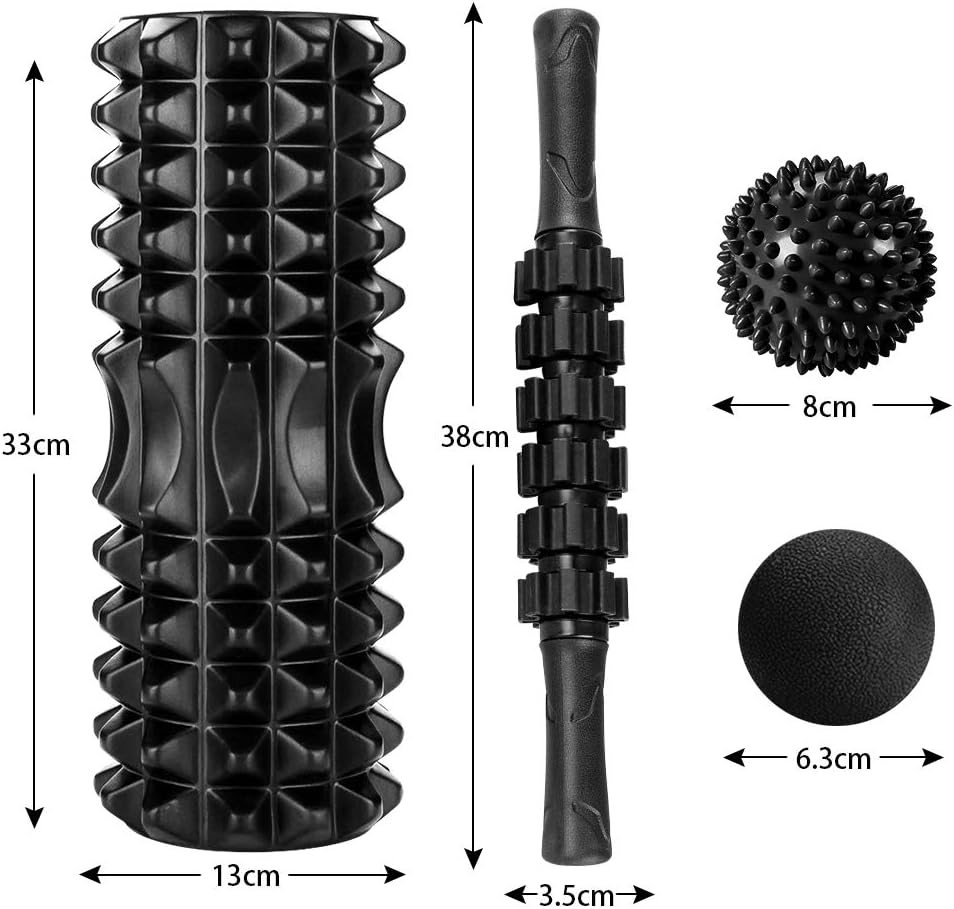 Bola pijat rol busa 5 dalam 1  - Alignment Stick Set ulasan dan harga