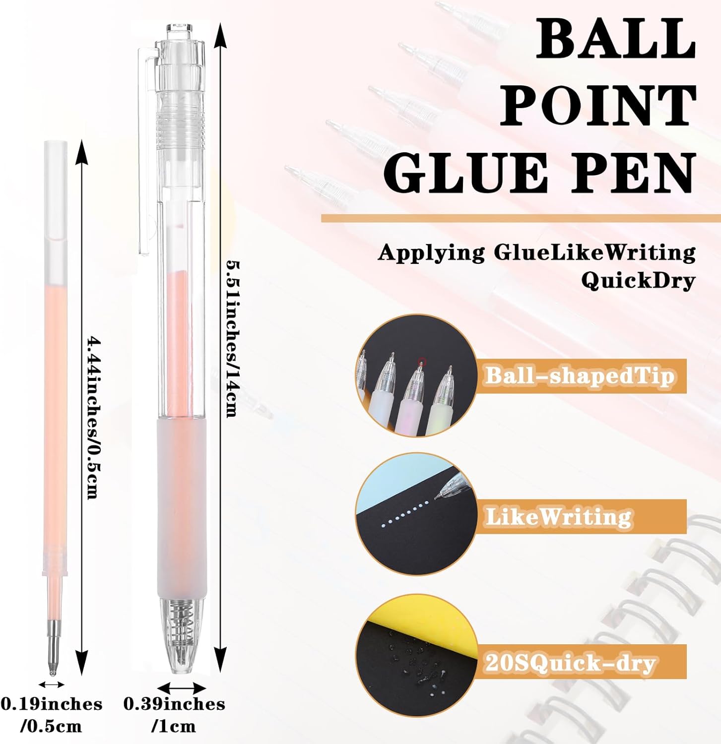 18 Pcs Pulpen Lem Cepat Kering - Alignment Stick Set ulasan dan harga