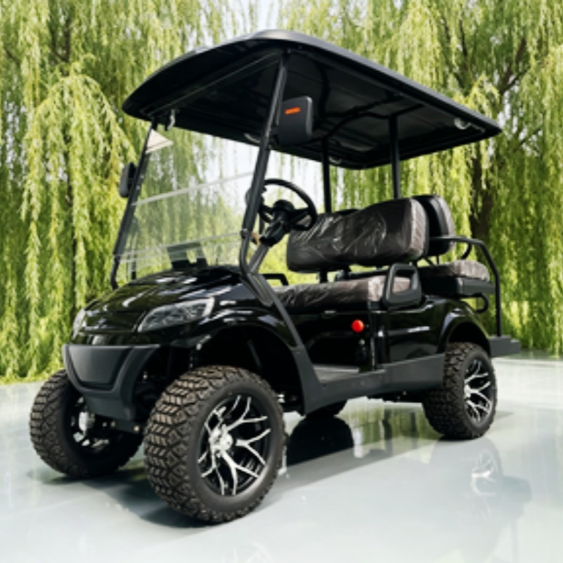 Mobil Golf Listrik 2 Kursi Lit - Golf Bag Stand Cart ulasan dan harga