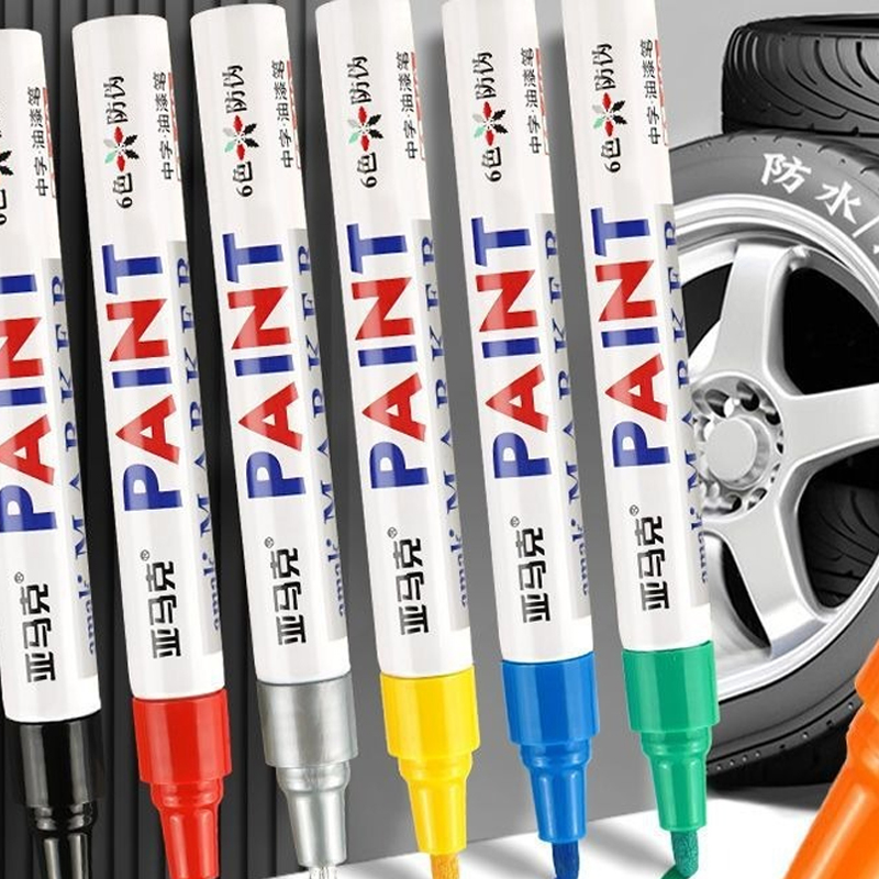 12 Buah Pena Cat Logam Tahan A - Tee Height Marker ulasan dan harga
