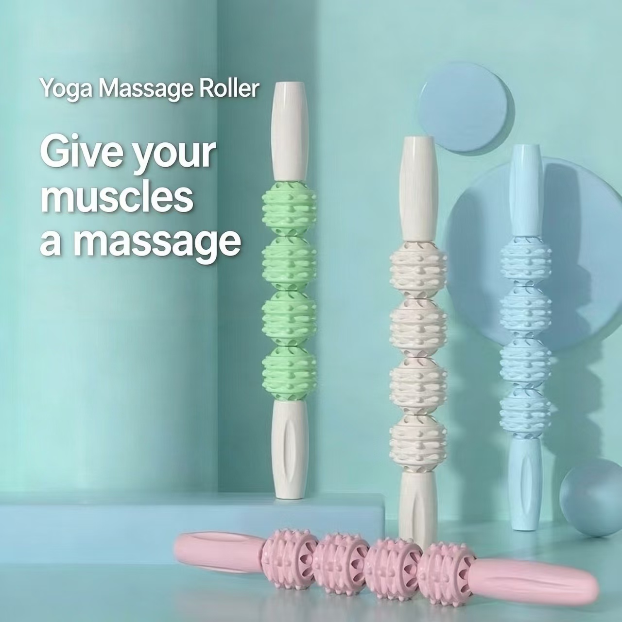 Tongkat Pijat Yoga Gigi Seriga - Alignment Stick Set ulasan dan harga