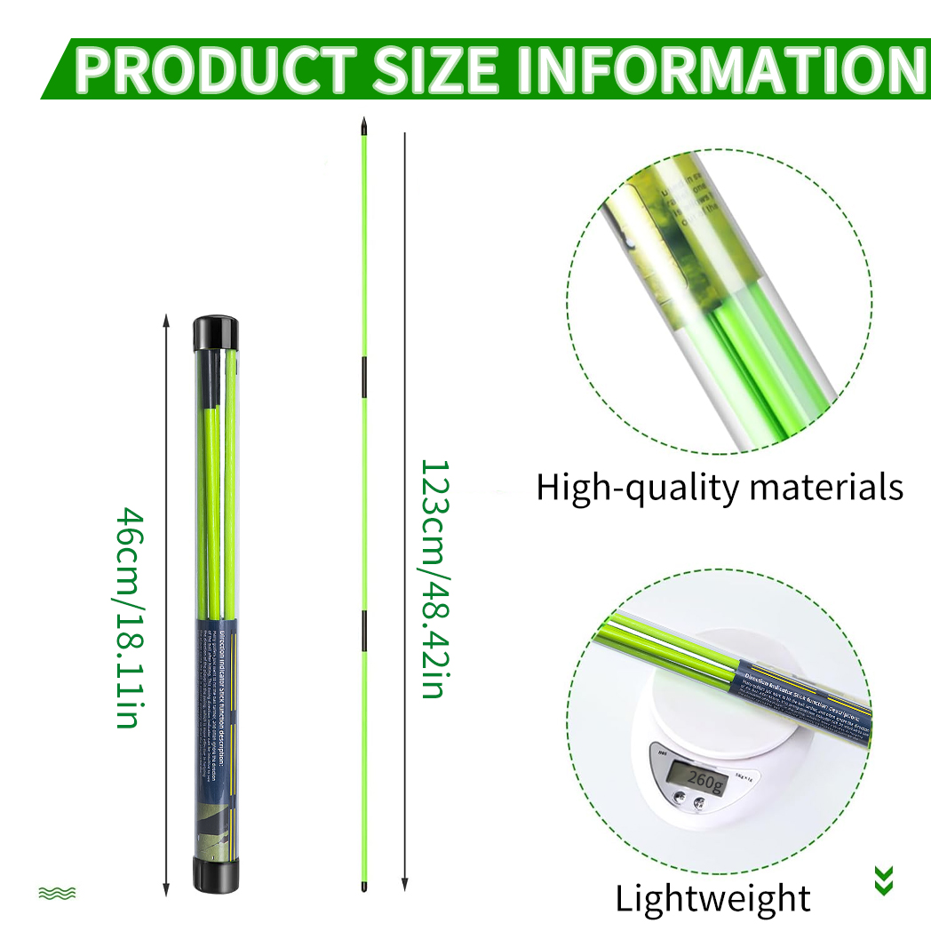 Tongkat pelurus Golf, Caiton h - Alignment Stick Set ulasan dan harga