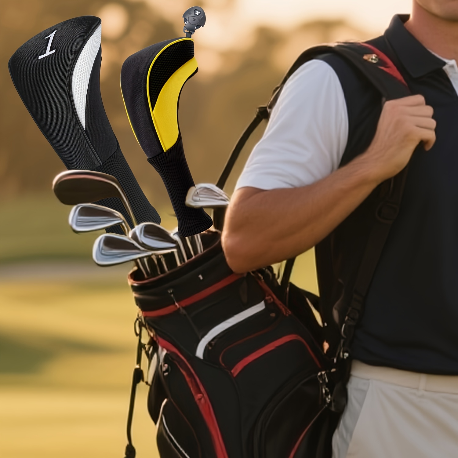 5 buah Sarung Kepala Stik Golf - Golf Equipment Rack ulasan dan harga